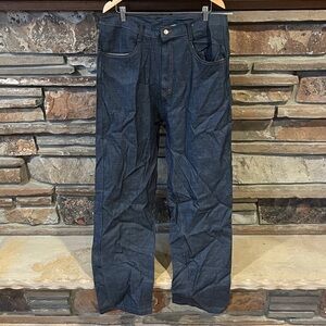 Charm-Tex Jail Supplies Dark Blue Denim Jeans - Classic Straight Fit